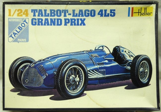 Heller 1/24 Talbot-Lago 4L5 Gran Prix Racer, 721 plastic model kit